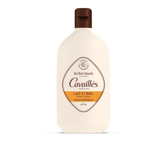 Duschgel Milch und Honig Rogé Cavaillès - Flasche 400 ml