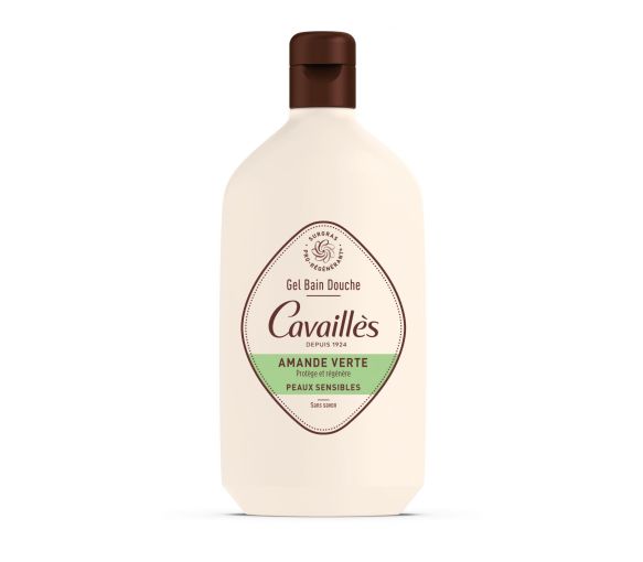 Aktiv überfettendes Dusch- und Badegel mit grüner Mandel Rogé Cavaillès - Flasche mit 400 ml
