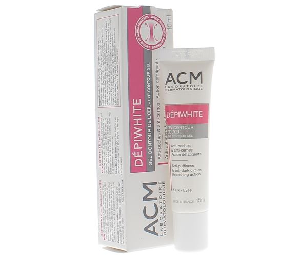 Augenpflegegel Dépiwhite gegen Schwellungen und Augenringe ACM - 15 ml Tube