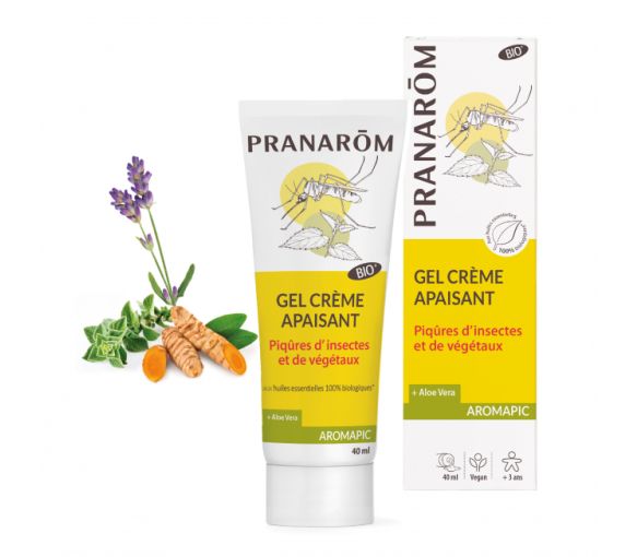 Gel-Creme zur Linderung von Insekten- und Pflanzenstichen aromapic bio Pranarom - Tube mit 40 ml