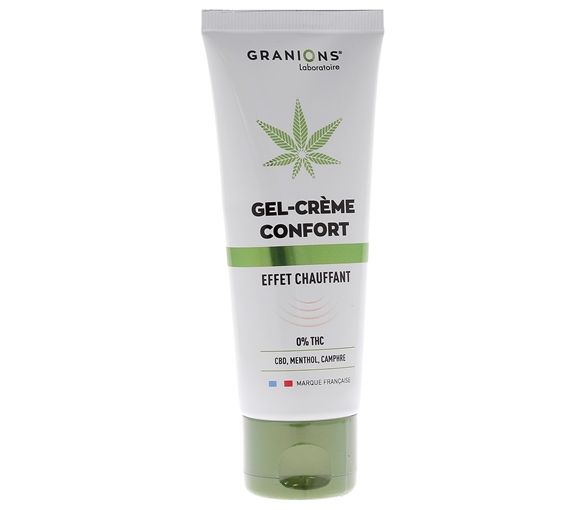 Gel-Creme Komfort CBD mit wärmendem Effekt Granions - Tube mit 75 ml - image 1