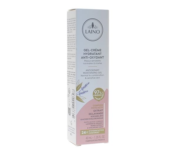 Gel-Creme feuchtigkeitsspendend Antioxidans Laino - Tube mit 40 ml