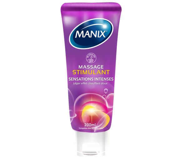 Massagegel für intensive Empfindungen Manix - 200ml Tube - image 1