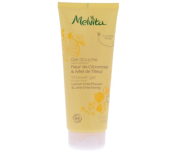 Duschgel mit Zitronenblüten & Lindenhonig Melvita - Tube mit 200 ml