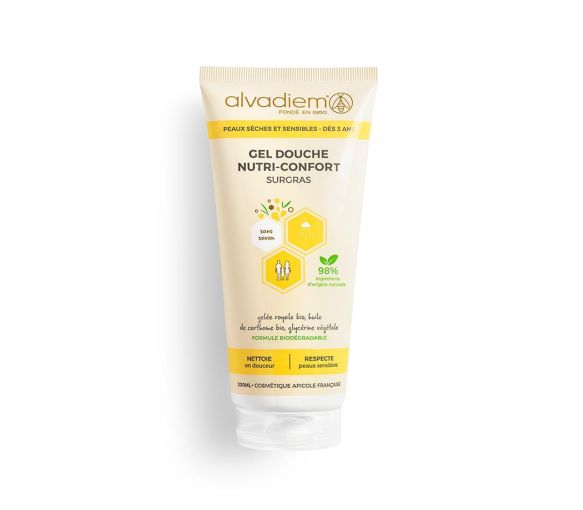 Nährendes Überfettungs-Duschgel Alvadiem - 200ml Tube - image 1
