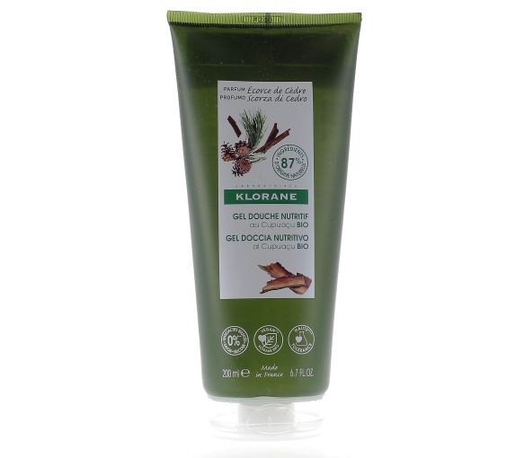 Nährendes Duschgel mit Bio-Cupuacu Klorane - 200ml Tube - image 1