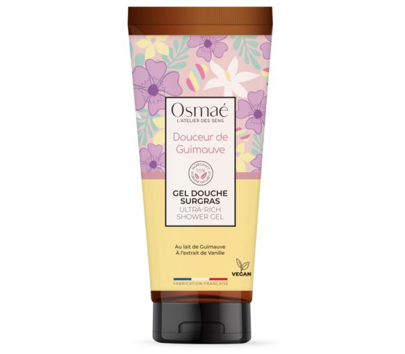 Duschgel mit überfettender Wirkung Marshmallow-Zartheit Osmaé - Tube mit 200 ml - image 1