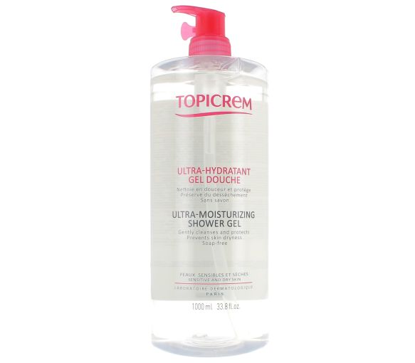Ultra-hydratisierendes Duschgel Topicrem - Pumpflasche mit 1000 ml - image 1