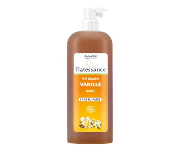 Natessance Duschgel Vanille Fruchtig BIO Léa Nature - Flasche 1 Liter