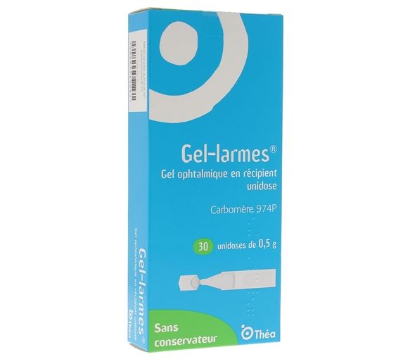 Gel-Augentropfen - Packung mit 30 Einzeldosen - image 1