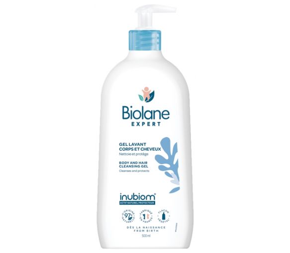 Körper- und Haarwaschgel Biolane Expert - Pumpflasche 500 ml - image 1