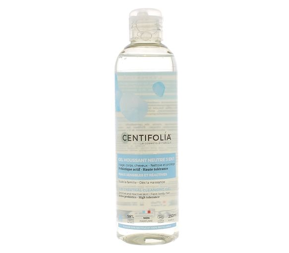 Neutrale 3-in-1 Bio-Schaumseife Centifolia - 250ml Flasche