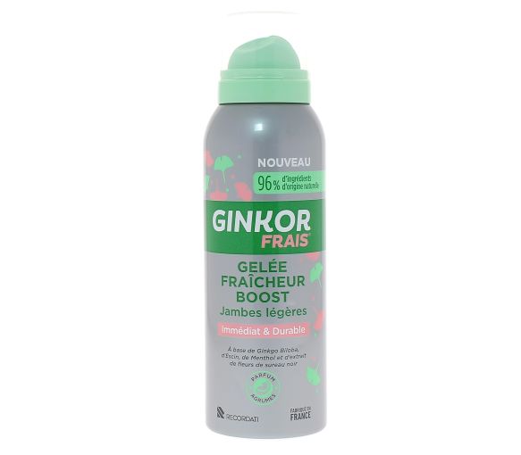 Frischegel Boost für leichte Beine Ginkor - Flasche mit 100 ml