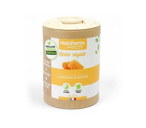 Ecoresponsable Gelee Royale Nat&Form - 60 Kapseln - image 1