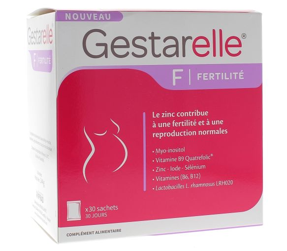 Gestarelle F Fruchtbarkeit Iprad Gesundheit - Packung mit 30 Beuteln - image 1