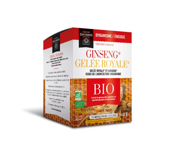 Ginseng Gelee Royale Dayang - Schachtel mit 10 Ampullen