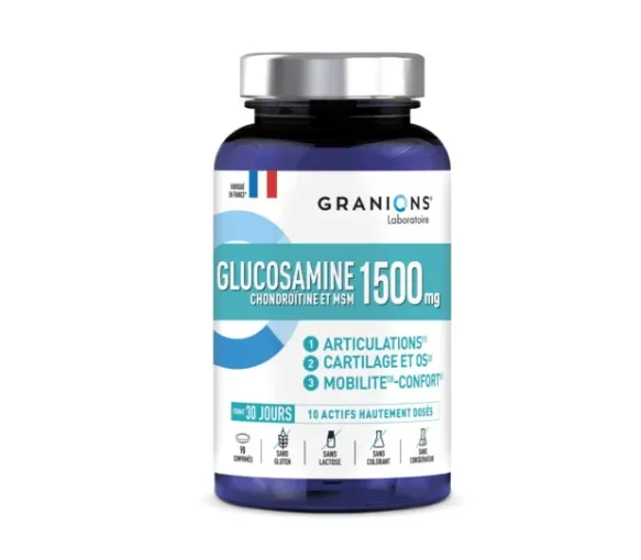 Glucosamin 1500mg Granions - Dose von 90 Tabletten - image 1
