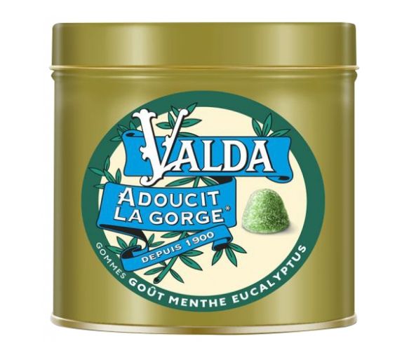Eukalyptus-Minze Bonbons Valda - 140 g Dose - image 1