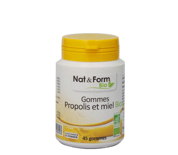 Propolis- und Honigbonbons Nat & Form - Packung mit 45 Bonbons - image 1