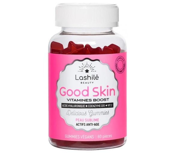 Good Skin Vitamine für strahlende Haut Lashilé Beauty - 60 Gummies Dose