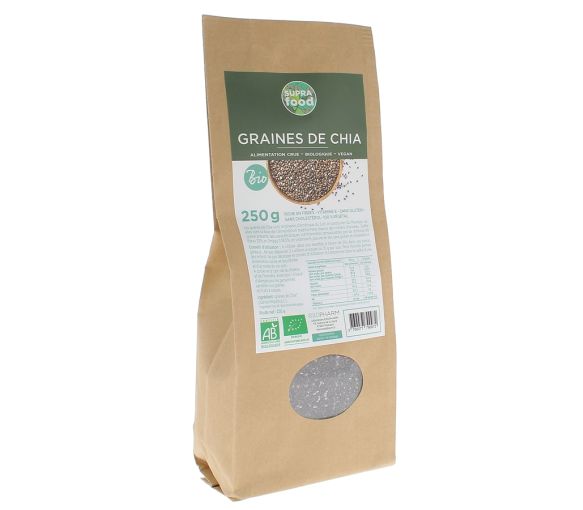 Bio-Chia-Samen Supra Food Exopharm - 250 g Beutel