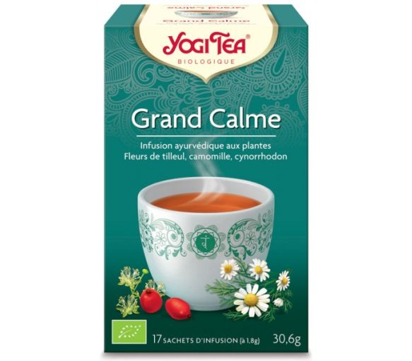 Großer Ruhe BIO Yogi Tea - Schachtel mit 17 Beuteln