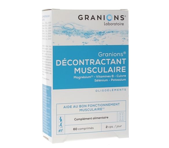 Muskelentspannung Granions - Packung mit 60 Tabletten