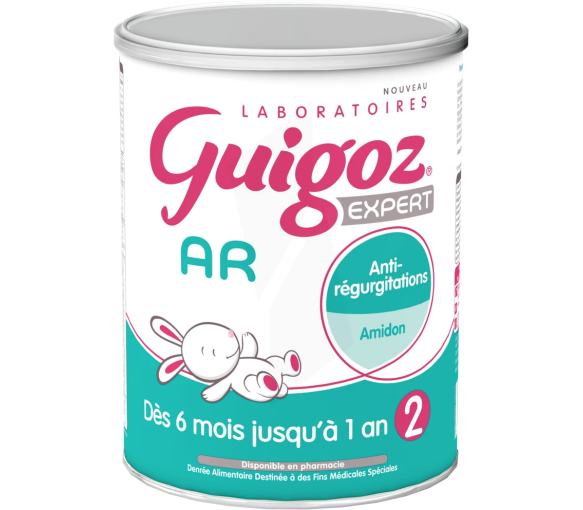 Expertenmilch AR 2. Alter 6 Monate bis 1 Jahr Guigoz - Dose mit 780 g - image 1