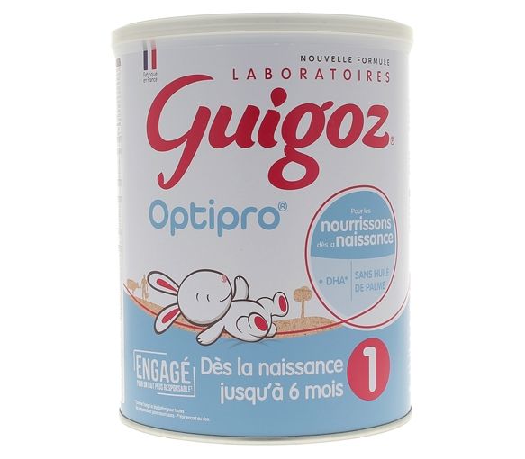 Optipro Anfangsmilch ab der Geburt Guigoz - Dose mit 780 g - image 1