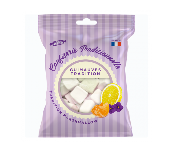 Traditionelle Marshmallows Meine kleine Süßwaren - 90 g Beutel