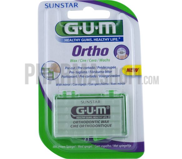 Gum Ortho vorgefertigte orthodontische Wachs - 1 Schachtel Wachs