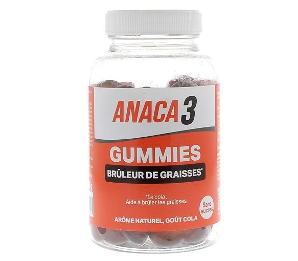 Gummies Fettverbrenner Anaca3 - Dose mit 60 Gummies