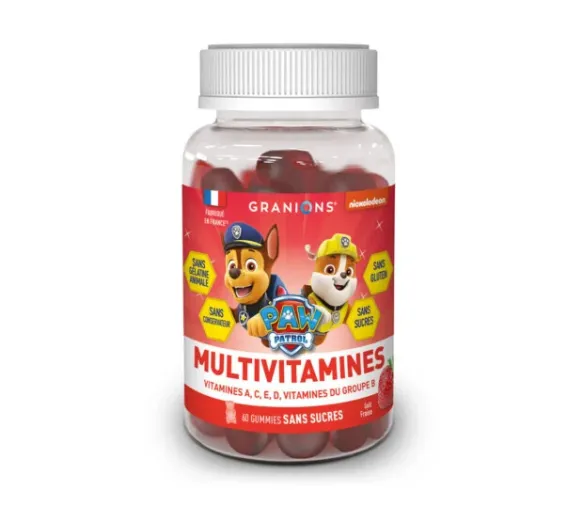 Gummies Kinder Paw Patrol Multivitamine Granions - 60 Gummis Dose - image 1
