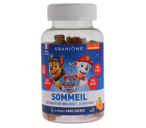 Gummies Kinder Paw Patrol Schlaf Granions - Dose mit 60 Gummis - image 1
