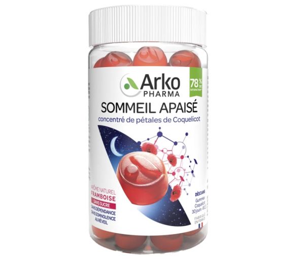 Gummies Schlafberuhigung Arkopharma - 60 Gummis pro Dose - image 1