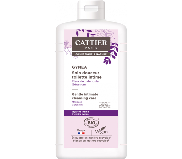 Gynéa Gel Bio Intimhygiene Cattier - Flasche 200 ml - image 1