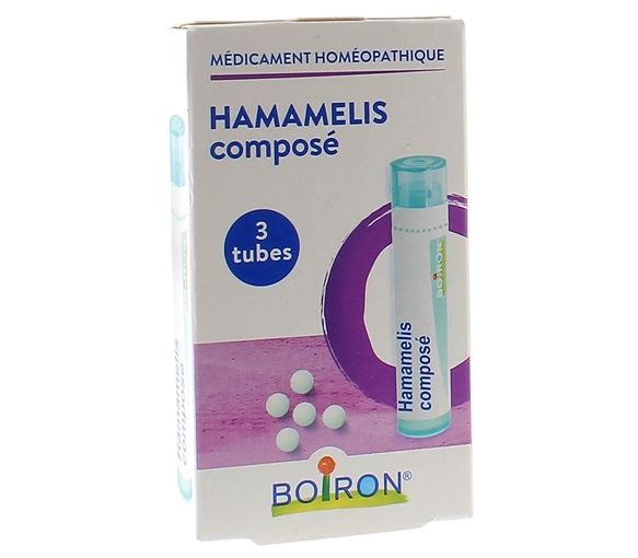 HAMAMELIS Granulat Boiron - 3 Röhrchen zu 4g