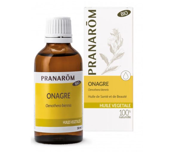 Bio Nachtkerzenöl Pranarôm - 50 ml Flasche