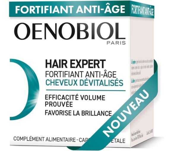 Haar Experte Anti-Aging Stärkung Oenobiol - Packung mit 30 Kapseln - image 1