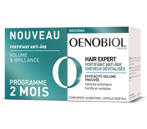 Haar Experte Anti-Aging Stärkung Oenobiol - 2er Pack mit 30 Kapseln - image 1