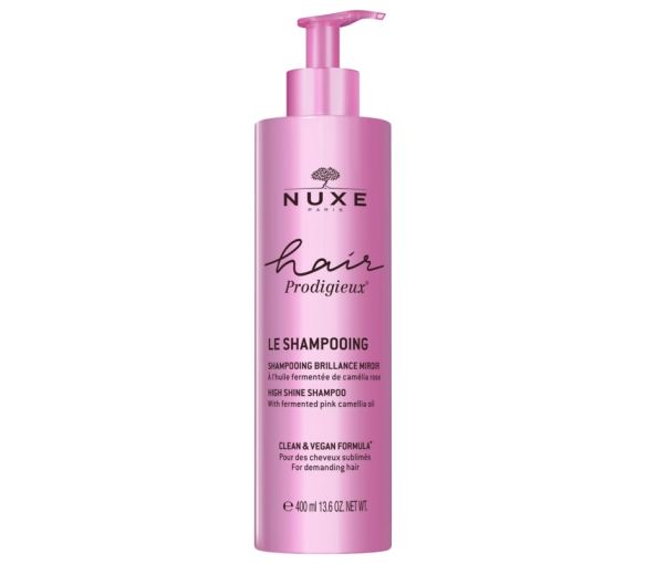 Hair Prodigieux Das Glanz-Mirror-Shampoo von Nuxe - Pumpflasche mit 400ml