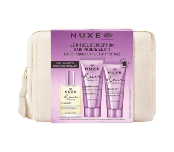 Hair Prodigieux Das außergewöhnliche Reise-Ritual von Nuxe - Set mit 3 Produkten - image 1