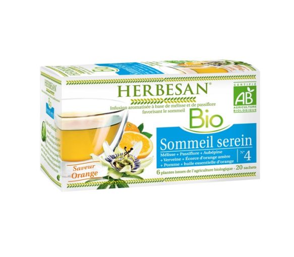 Herbesan Bio Schlaftee Sereine - 20 Beutel