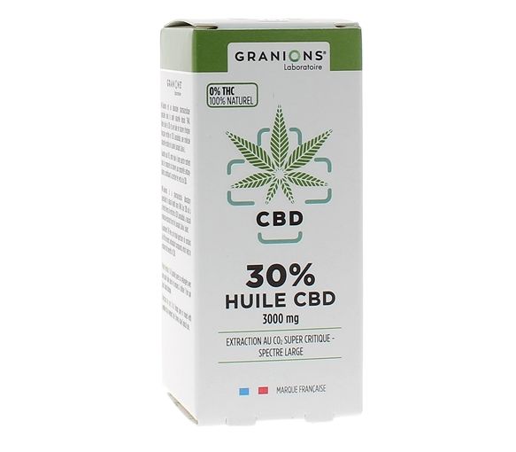 CBD-Öl 30% Granions - Pipettenflasche 10 ml