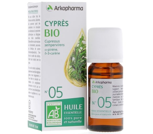 Ätherisches Öl Zypresse Bio Nr. 05 Arkopharma - Flasche mit 10 ml