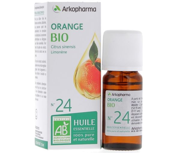 Ätherisches Öl Orange Bio Nr. 24 Arkopharma - Flasche mit 10 ml
