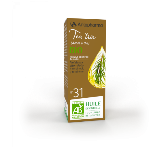 Ätherisches Öl Teebaum (Tea Tree) Bio Nr. 31 Arkopharma - Flasche mit 10 ml