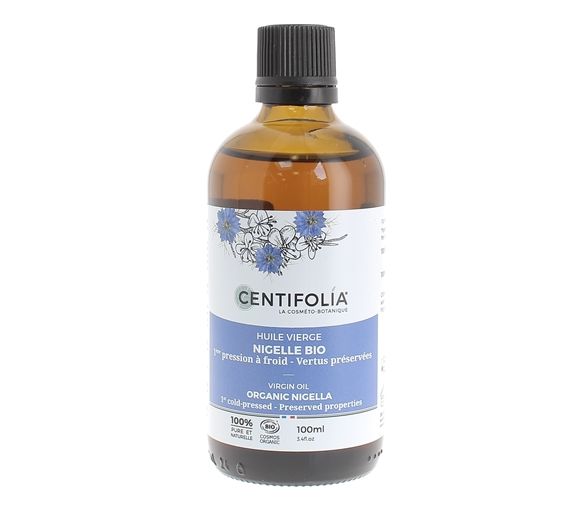 Bio-Nigella-Pflanzenöl Centifolia - Flasche mit 100 ml