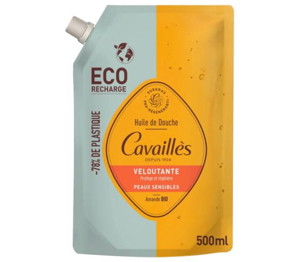 Velours-Bad- und Duschöl Rogé Cavaillès - Nachfüllpackung 500 ml