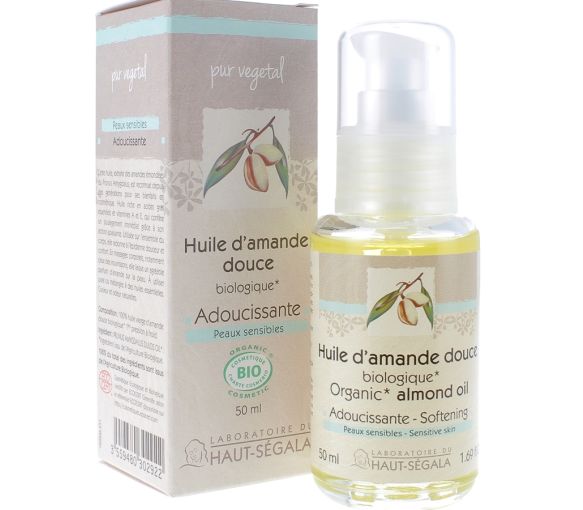 Bio Süßmandelöl Weichmacher Laboratoire Haut-Ségala - Flasche mit 50 ml
